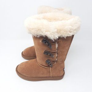 LAMO Youth Chestnut Brown Toggle Boots